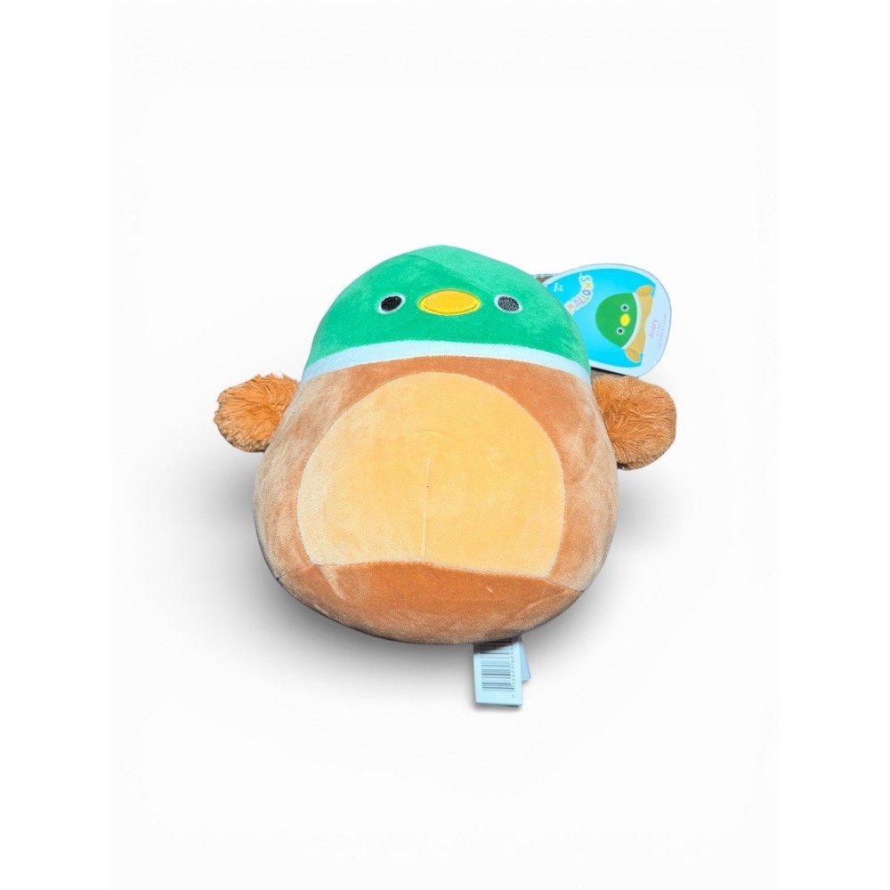 Squishmallows Avery the Mallard Duck 8 Inch Plush Kellytoy Green Brown Toy